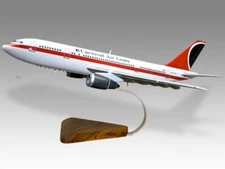 Airbus A300 B4 Carnival Airlines Desk Wood Airplane New Model Small Scale 1/150