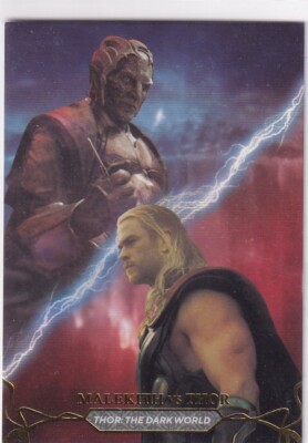 Marvel Thor Thunder Finding Unicorn 2024 No. BC-3 Malekith vs. Thor Battle Card