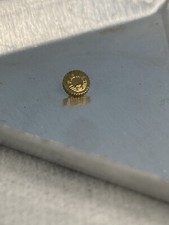 Longines 4.5mm T.10 Yellow Plated Crown