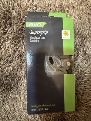 Super Grip 210x3cm Shock-Reducing Handlebar Tape, 82.7'' Length - Black