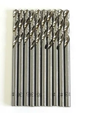 #36 (.1065) DRILLS HSS SCREW MACHINE BRIGHT 118° NACHI L561- 10 PACK