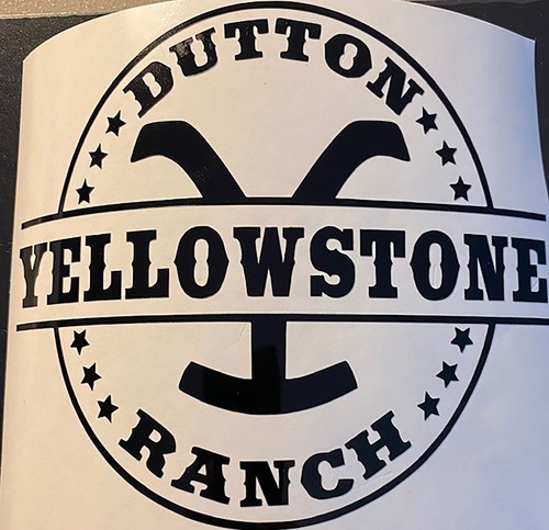 Die Cut Yellowstone Vinyl Decal-Dutton Ranch - Picture 2 of 2