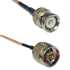 RG316 BNC MALE to N MALE RF Cable Rapid-SHIP LOT