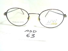 Vtg LGNYI 750S Looking Glass Eyeglasses Stainless Steel Anituqe Silve ADD-63