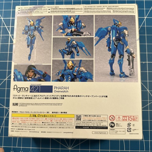Neu Neu im Karton - Blizzard Overwatch Pharah Figma Figur #421 Good Smile Japan Import - Bild 3 von 5