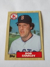 1987 TOPPS BOB STANLEY BOSTON RED SOX #175