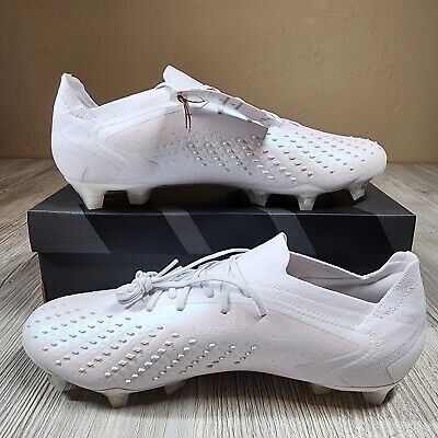 Adidas Predator Accuracy.1 Low FG White Soccer Cleat Men Adidas Predator Accuracy.1 Low FG White Soccer Cleat Men