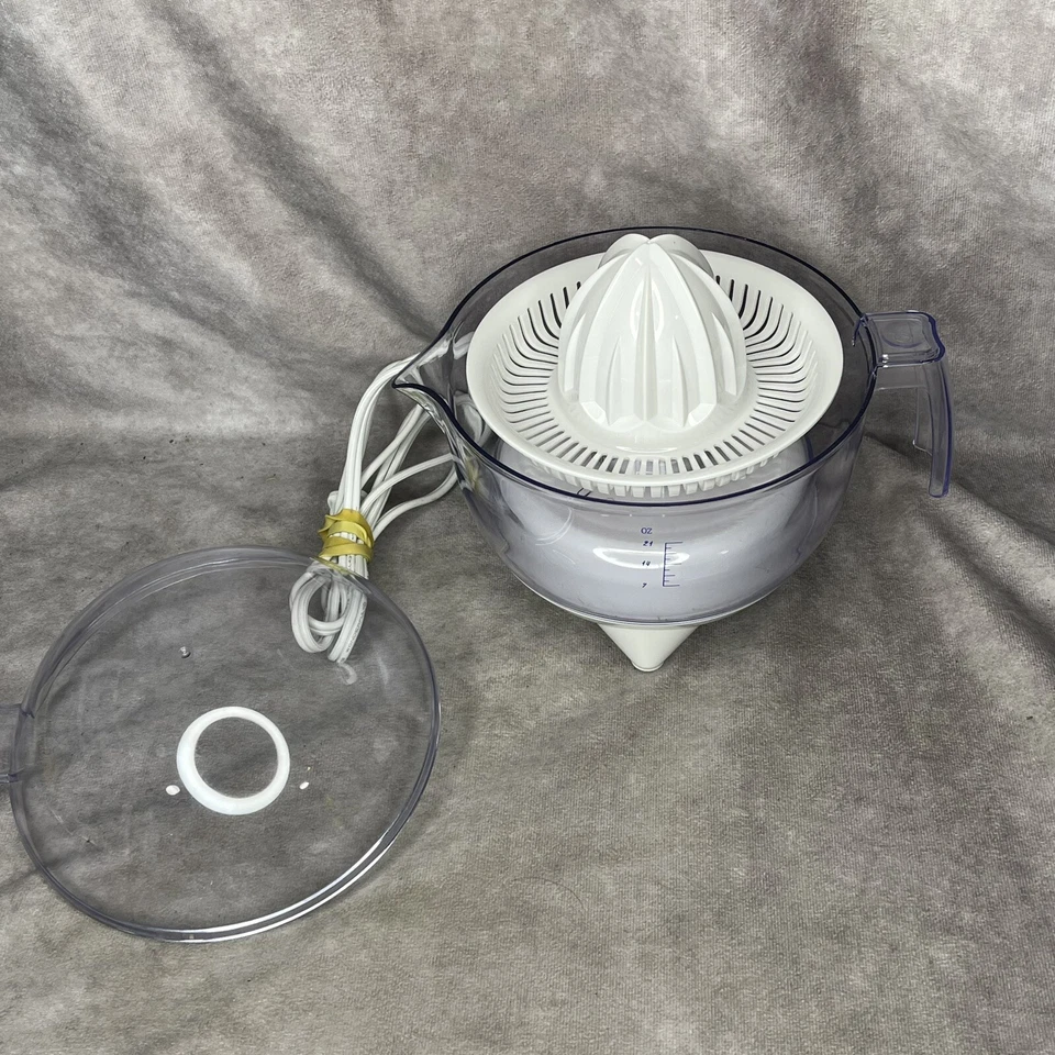 Pre-owned Elite Cuisine Citrus Juicer 2 Cups -ETS 401 - Orange-Lemon-Grapefruit - Image 2 of 4