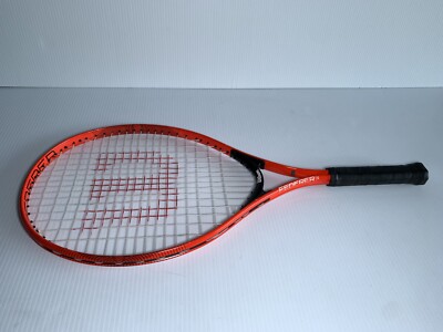 Wilson Youth Tennis Racquet Roger Federer 25, 3 7/8 Grip Red Racket EUC