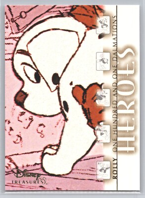 2003 Disney Treasures #154 - Heroes - Rolly One Hundred and One Dalmatians