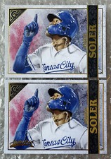 2020 Topps Gallery #113 Jorge Soler Base & ARTIST PROOF Lot
