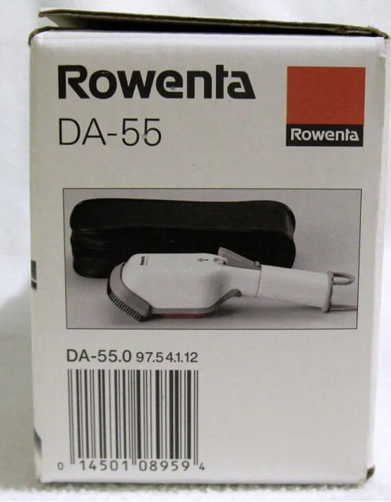 rowenta dress fit steam brush Rowenta Dress Fit Steam Brush Handheld Travel Garment Steamer Cleaner DA-55 600W