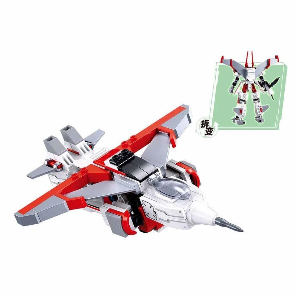 Sluban - Army jet fighter 2 in 1 M38-B1281 - Image 3 of 4