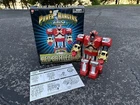 Vintage 1995 Power Rangers Zeo Deluxe Red Battlezord Figure w/ Box Not Working