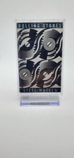 Vintage 1989 The Rolling Stones Steel Wheels Rock Pop Cassette Tape