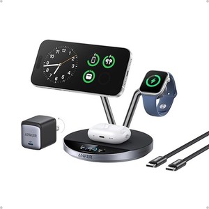 Anker Prime MagSafe Charger Compatible, 3-in-1 Charging, Qi2 25W Certified