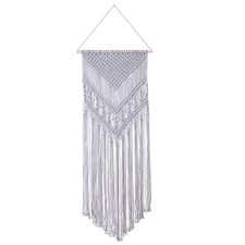Macrame Wall Hanging Cotton Rope Wall Art Woven Tapestry Boho Chic Wall Decor...