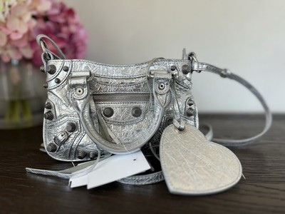 BALENCIAGA ミニトート New Balenciaga Neo Cagole Mini Metallized Tote Bag | eBay