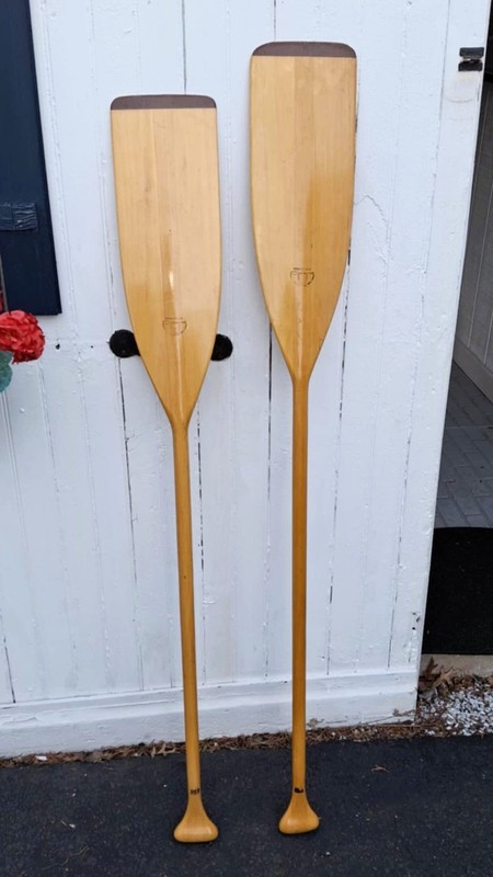 2 Grey Owl Canoe Paddle Set - Excellent Condition - Lightweight - Basswood