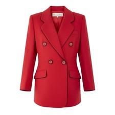 42A27 Christian Dior Vintage Tailored Jacket Blazer Double Breast