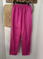 Vintage Pink Pull On Courtwell Pants- Size MD