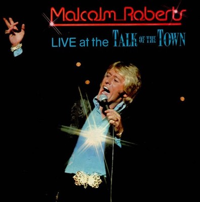 Malcolm Roberts - Live At The Talk Of The Town - Used Vinyl Record - J1177z
