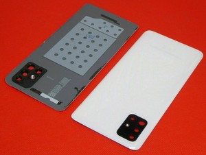 Original Samsung Galaxy A51 SM-A515F Akkudeckel Cover Kameraglas + Kleber Weiß