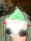 Palm Pals Gnick Gnome Plush Stuffed Toy w/ Tag Green Hat Red Body — photo 1