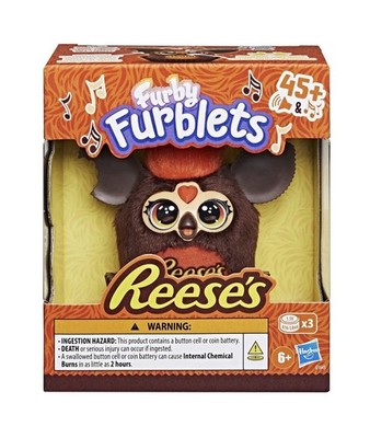 Furby Furblets REESE'S Erdnussbutter Tasse Mini 3 Zoll elektronisch