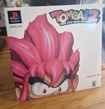 Tomba 2: The Evil Swine Return PlayStation 1 Ps1 Demo Disc Rare Tested Working 