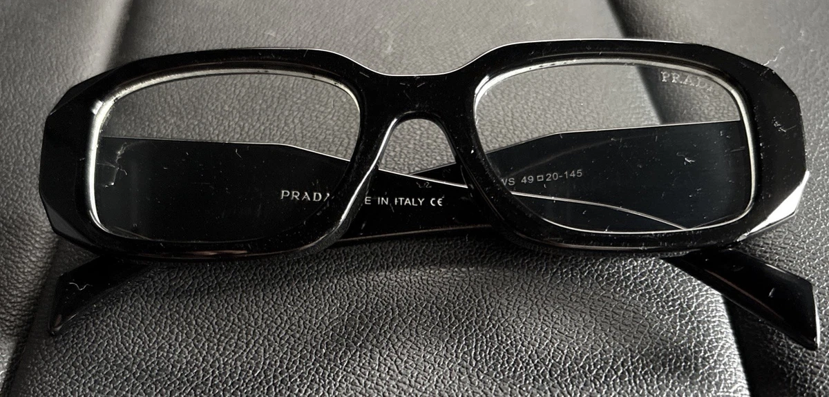 PRADA Black Clear Sunglasses for Women for sale | eBay