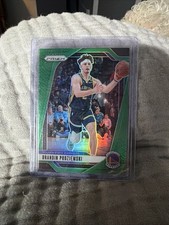 2024-25 Panini Prizm - Brandin Podziemski #81 Green Prizm