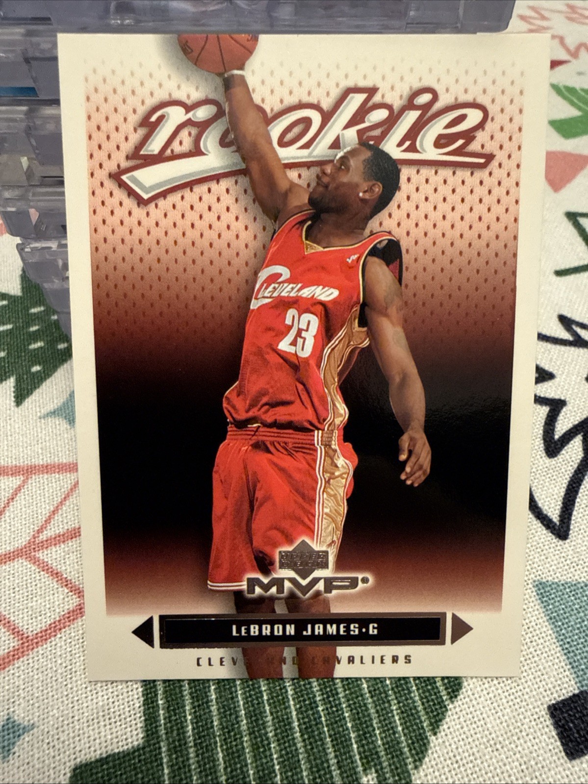 2003-04 Upper Deck MVP - Rookie LeBron James #201 (RC)