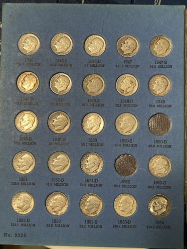 Lote 251 Monedas de Estados Unidos Cuarto de Barbero de Plata Mercury Roosevelt Centavo Lincoln Etc - Imagen 3 de 24