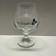 Trillium Brewing Tulip Glass Boston Logo IPA