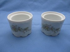 Rosenthal   Monbijou grüne Ranke  2 Eierbecher