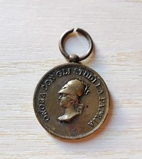 Medaglia 1921 Onora con gli studi la Patria