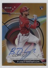 2023 Topps Finest Gold Refractor /50 Bubba Thompson #FA-BT Auto 01l2