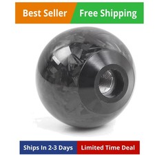 Forged Carbon Fiber Shift Knob Gear Shifter Spherical Type Unique Designed Fo...