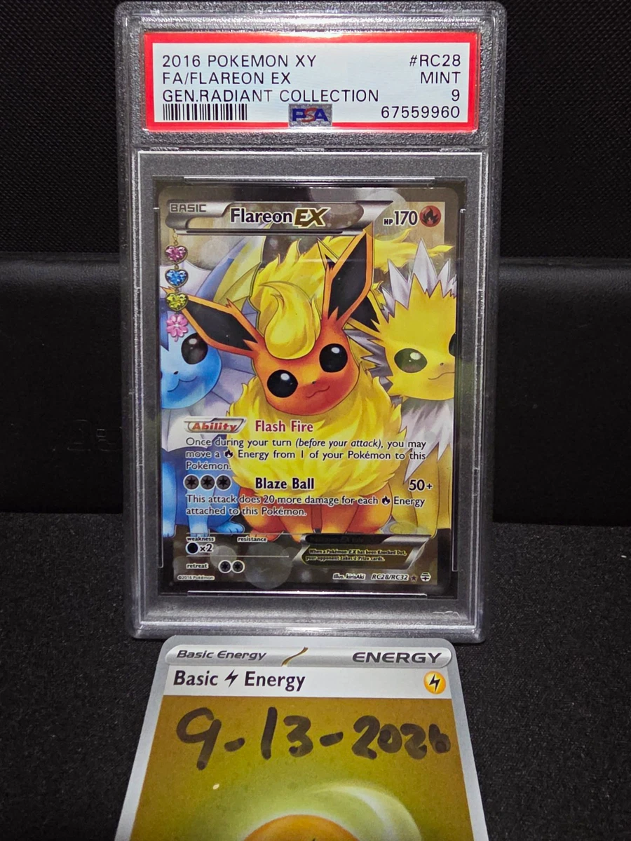 Flareon Pokémon TCG Professional Sports Authenticator (PSA