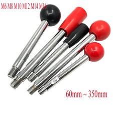 M6-m16 Plastic Handle Tractor Machine Tools Oval Ball Knob Lever Handle 60-350mm