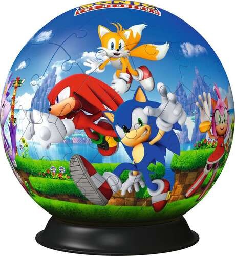 Puzzle (72 T.) 3D Puzzleball - Sonic The Hedgehog (Ravensburger) Neu/Ovp-image