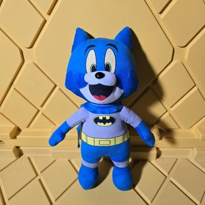 Tom and Jerry Tom Batman Plush Warner Bros 100th Anniversary Edition ~14''