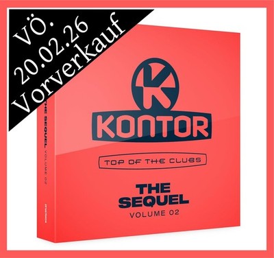 Various Artists ''Kontor TOTC The Sequel vol.2'' 4CD NEU Album Vvk Vö 20.02.26