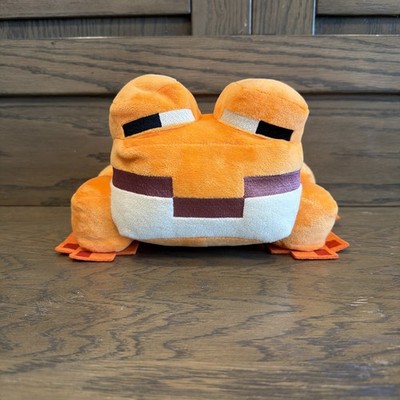 Orange Minecraft Frog Animation Theme Plush Stuffed Animal Toy Plushy 8''