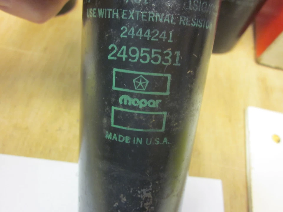 3 MOPAR COILS PN 2495531 2444242 2444241 DODGE PLYMOUTH CHRYSLER 1964 1965 1966 - Image 2 of 4