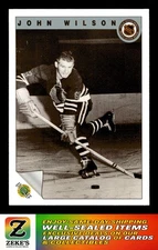 1991-92 Ultimate Original 6 #65 John Wilson