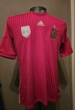 Orginal Adidas Spainien Fussballtrikotaus 2014in der Größe L