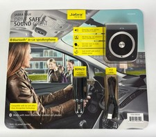 Jabra Tour Bluetooth Car Speakerphone Black 666494 USB Cable  Travel Charger