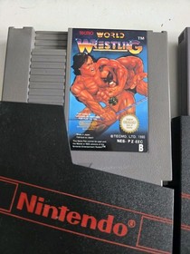 Nintendo NES Konvolut 5 Spiele Wrestling Castlevania Isolated Warrior PAL B